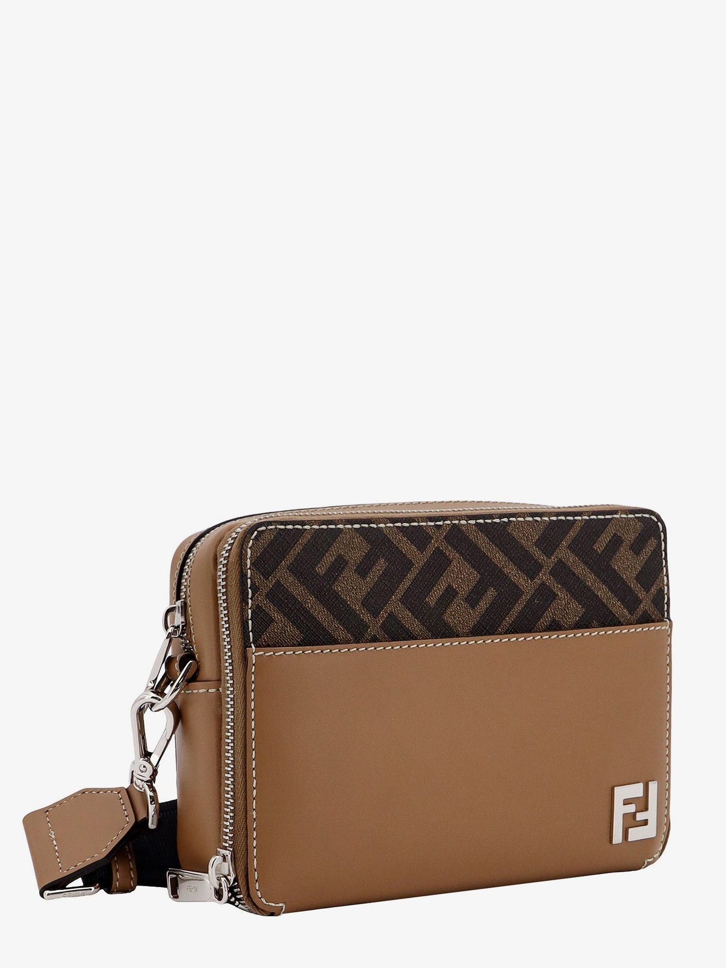 Fendi Man Fendi Man Brown Shoulder Bags