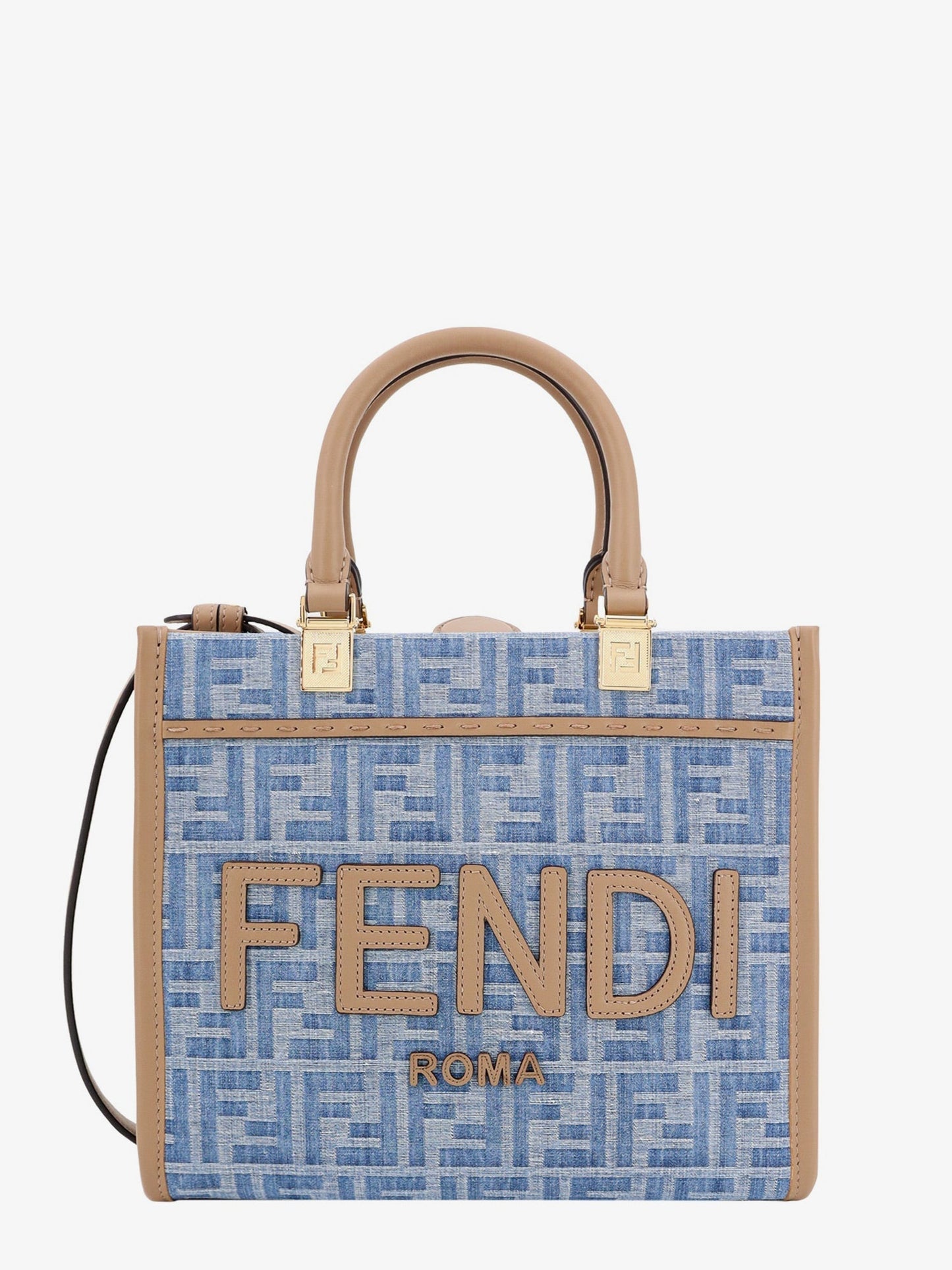 Fendi Woman Fendi Woman Blue Handbags