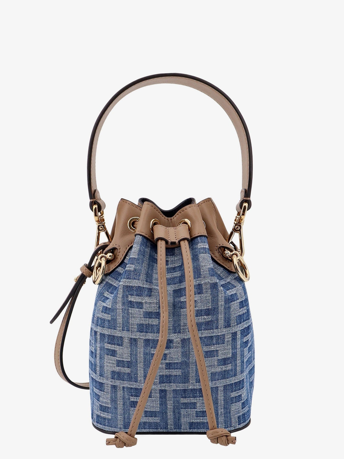 Fendi Woman Fendi Woman Blue Bucket Bags