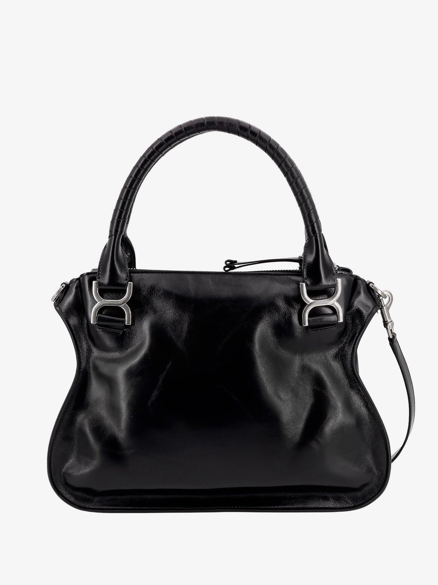 Chloe' Woman Chloe' Woman Black Shoulder Bags