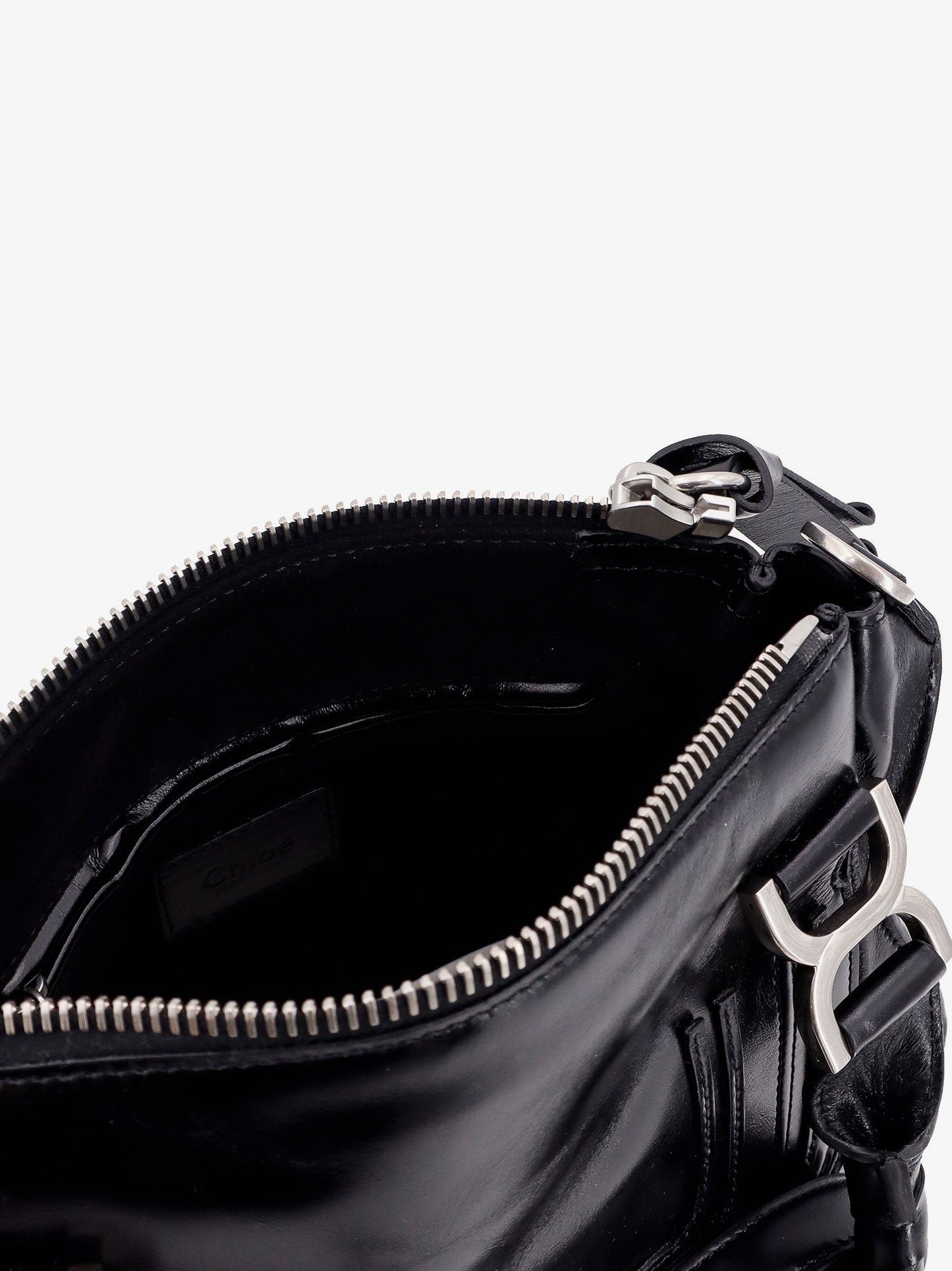 Chloe' Woman Chloe' Woman Black Shoulder Bags