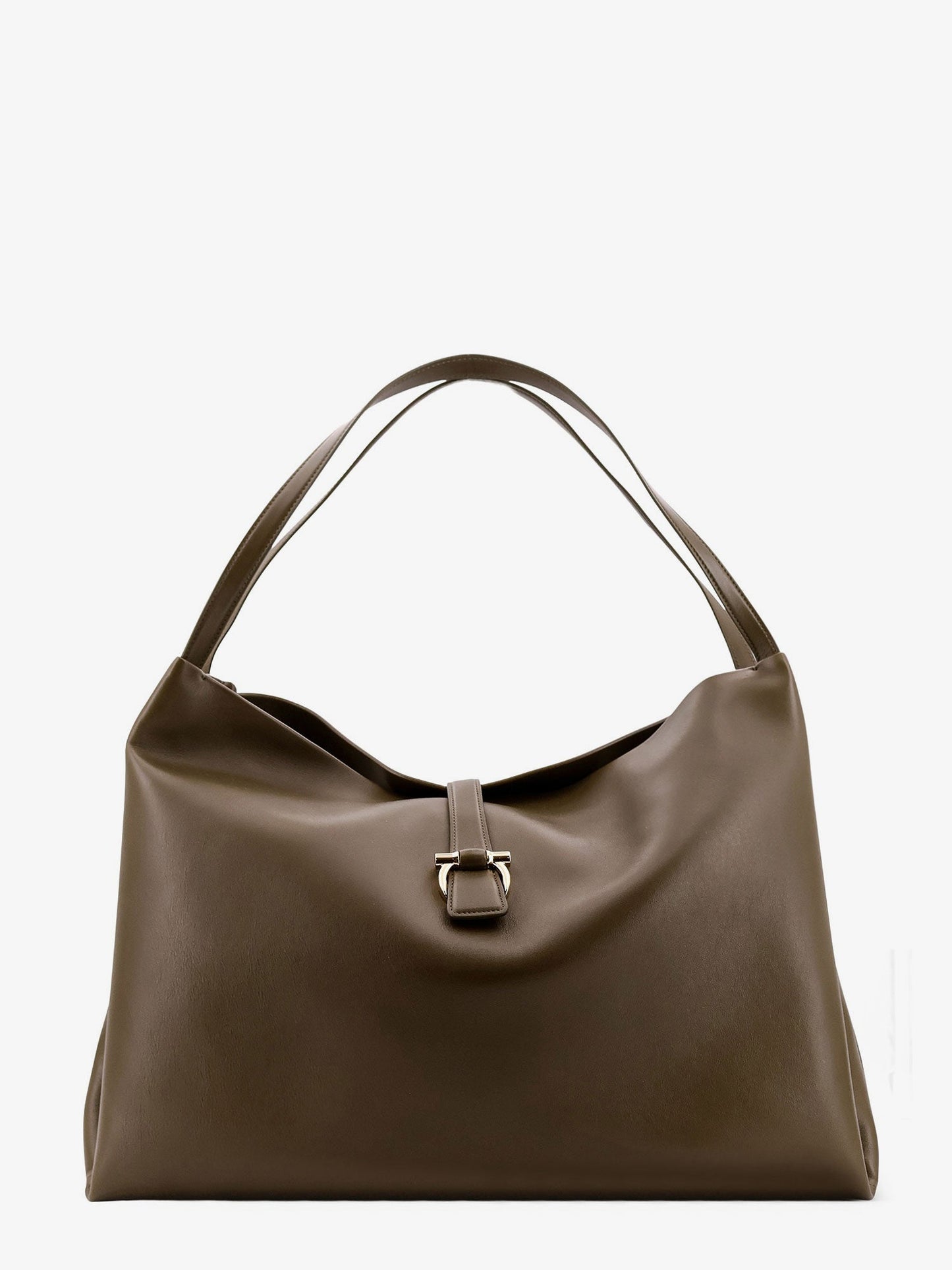 Ferragamo Woman Ferragamo Woman Green Shoulder Bags