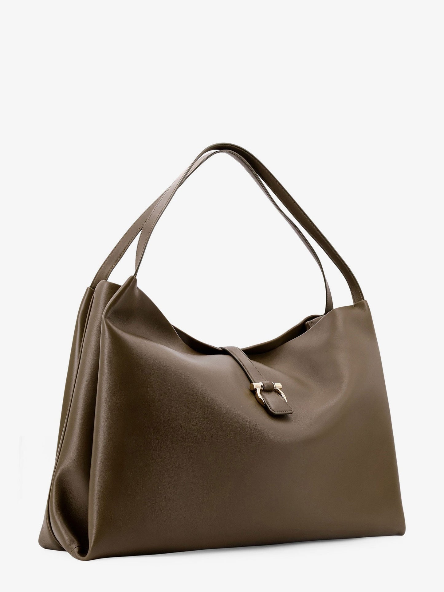 Ferragamo Woman Ferragamo Woman Green Shoulder Bags