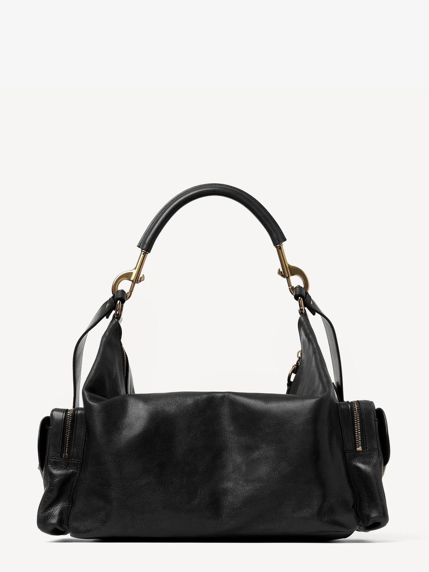 Chloe' Woman Chloe' Woman Black Shoulder Bags