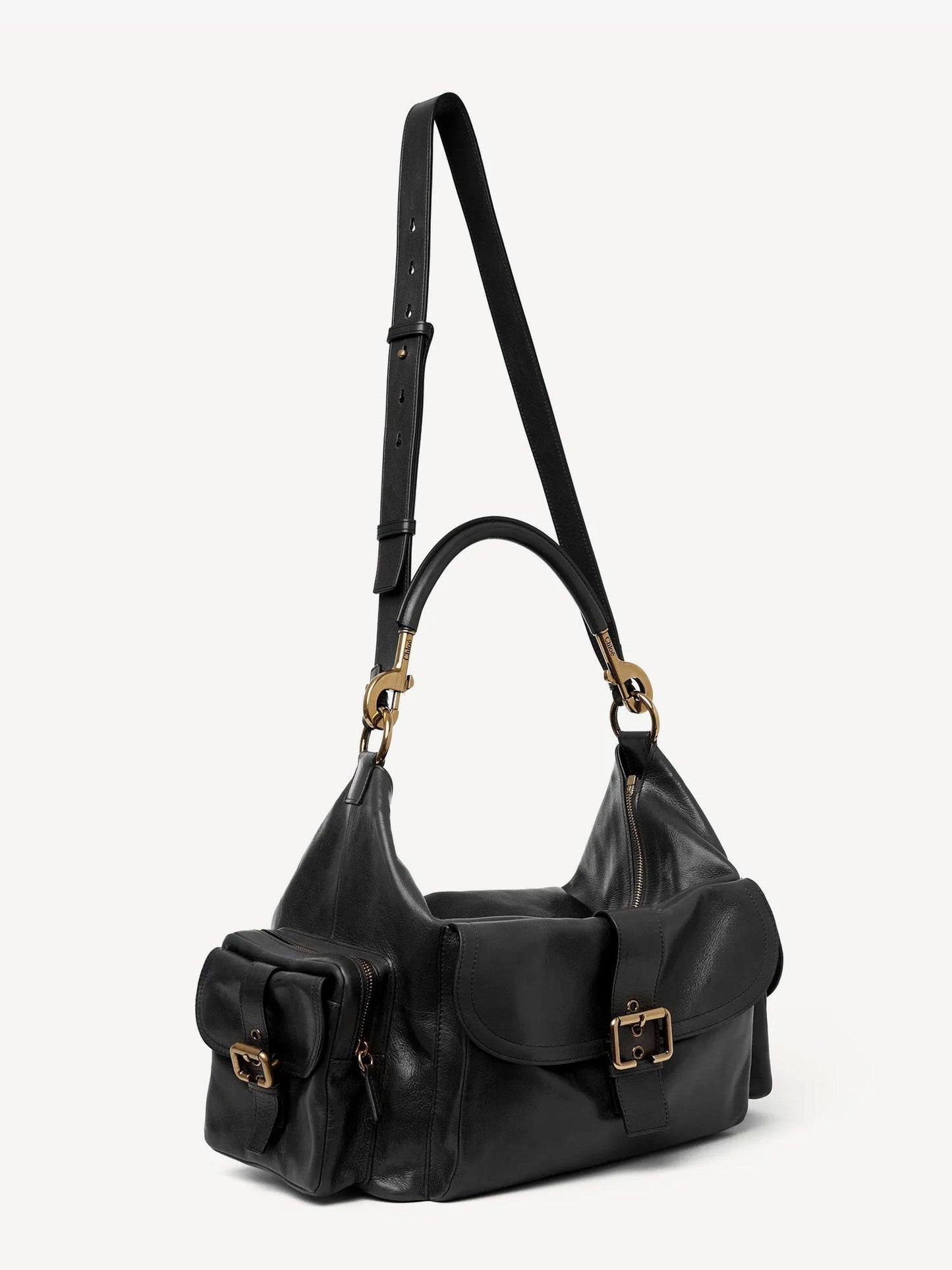 Chloe' Woman Chloe' Woman Black Shoulder Bags