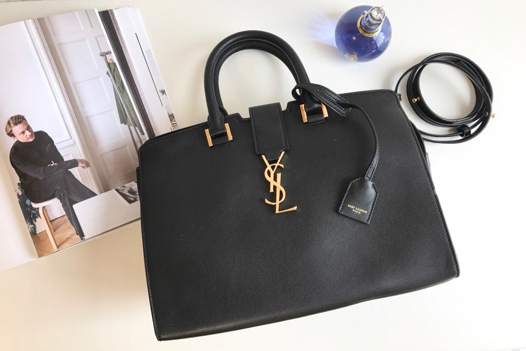 GLAMI Monogram Cabas Small Black For Women 12in/31cm YSL