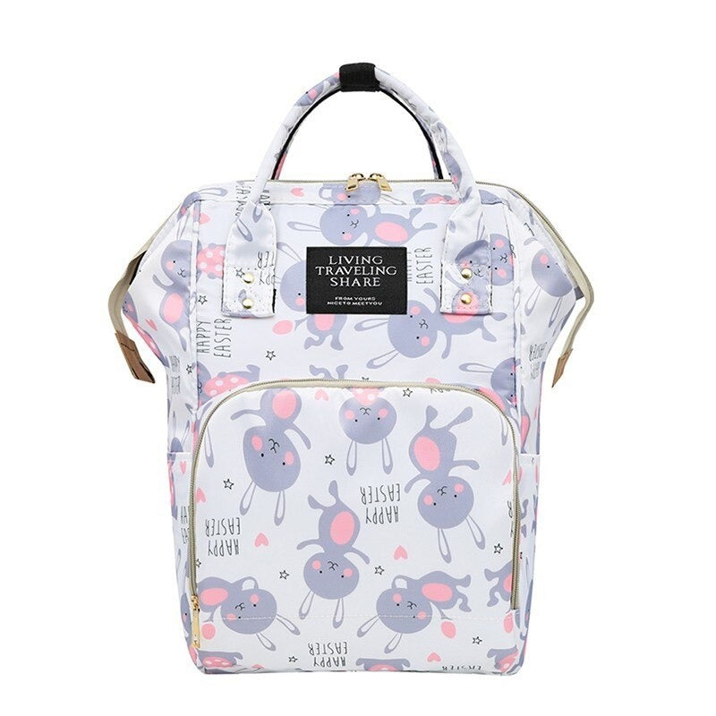 Nylon Large Capacity Waterproof Diaper Bags