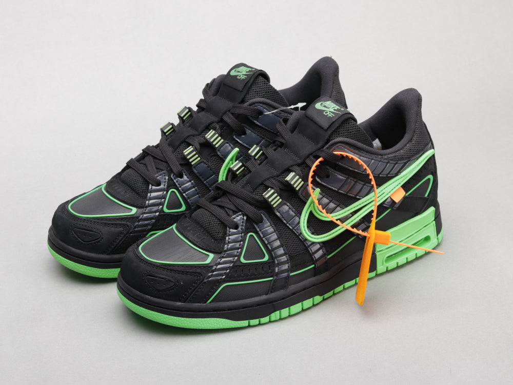 GLM - OW x Rubber Dunk Black & Green