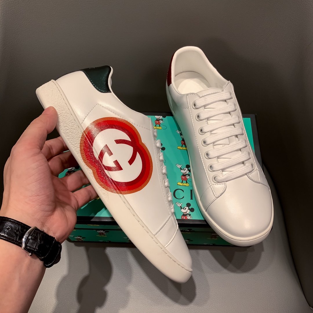 GLM-GCI  Ace Interlocking G Red Sneaker120