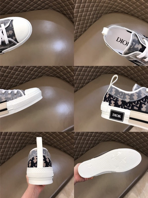 GLM - DIR B23 Black and White LOW-TOP SNEAKER