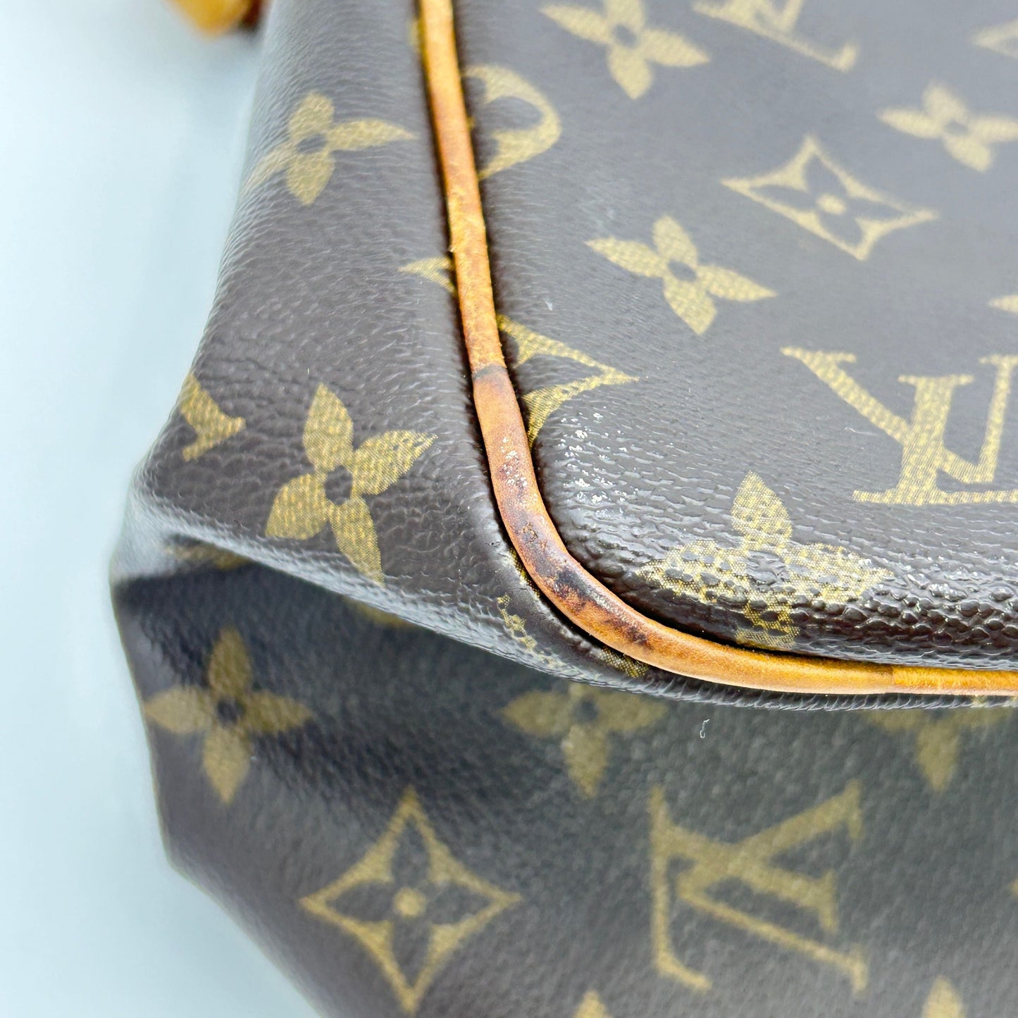 Louis Vuitton Batignolles Handbag Monogram Brown LA15368
