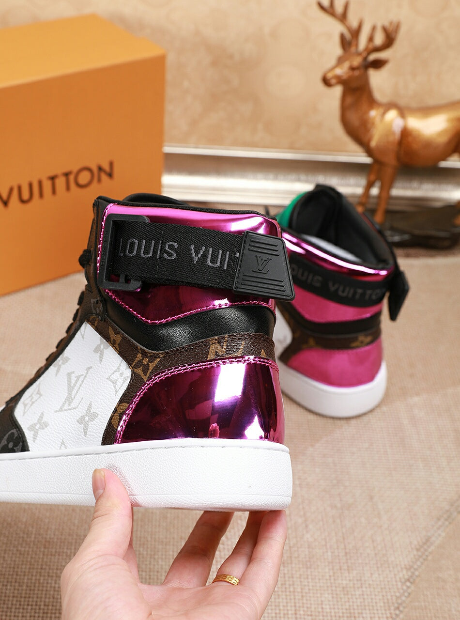 GLM - LUV Rivoli High Pink Sneaker