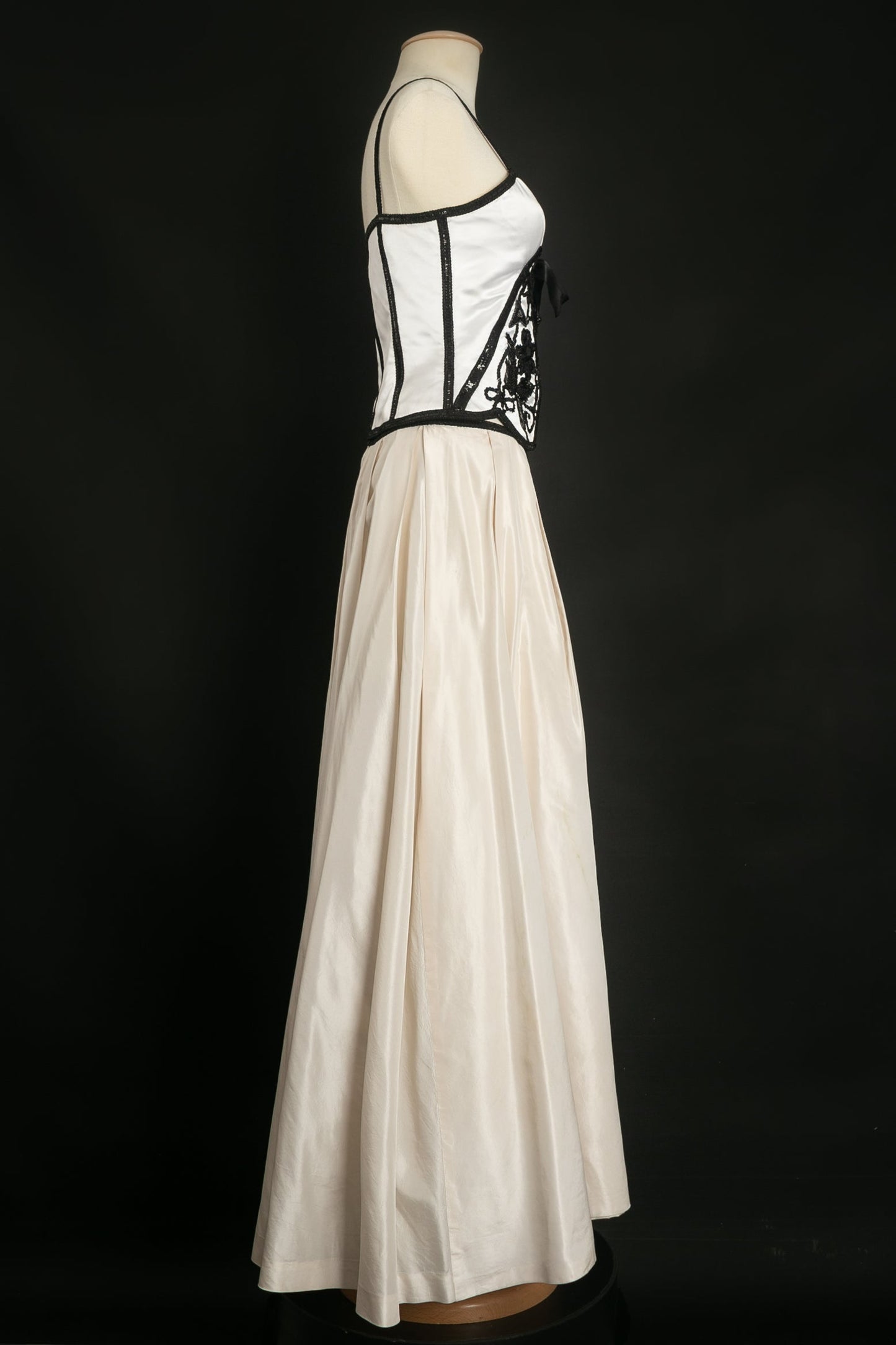 Ensemble en taffetas Loris Azzaro