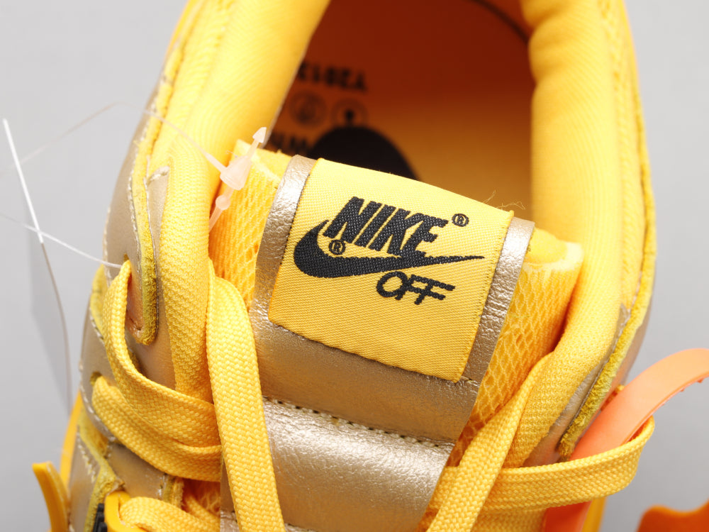 GLM - OW x Rubber Dunk Black Gold