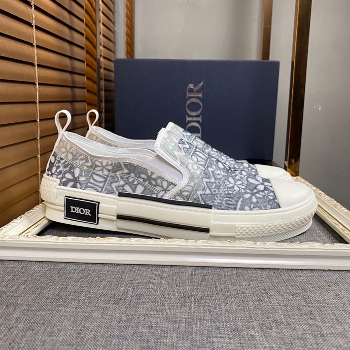 GLM - DIR B23 Slip Blue And White LOW-TOP SNEAKER