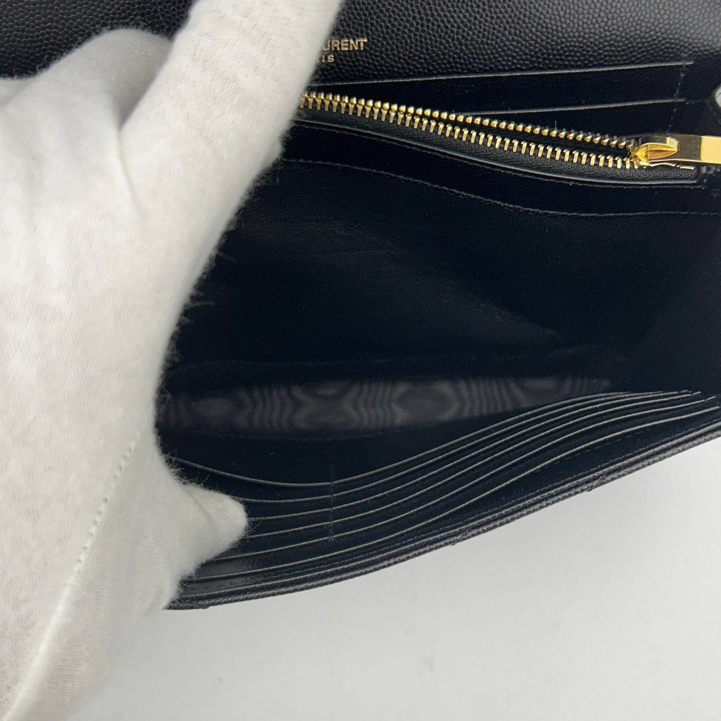 YVES SAINT LAURENT Envelope Wallet on Chain 2120700051817
