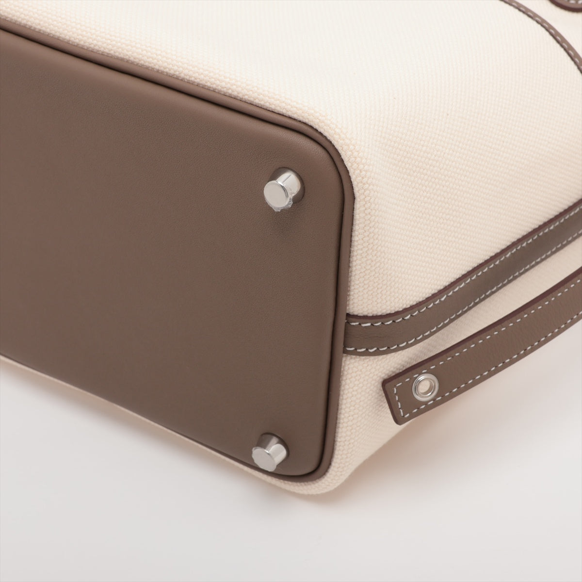 Hermes Picotin Lock 18 PM Cargo Tuareg Elan x  Etoupe Silver  W2024