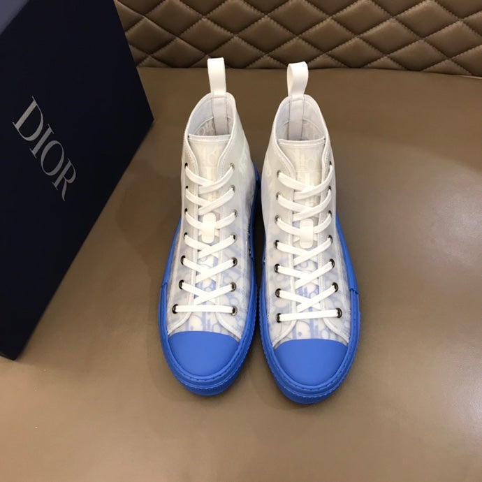 GLM - DIR B23 Oblique Gradient Blue  HIGH-TOP SNEAKER