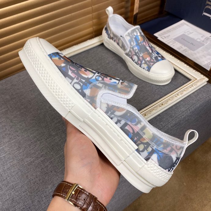 GLM - DIR B23 Slip MultiColor And White LOW-TOP SNEAKER