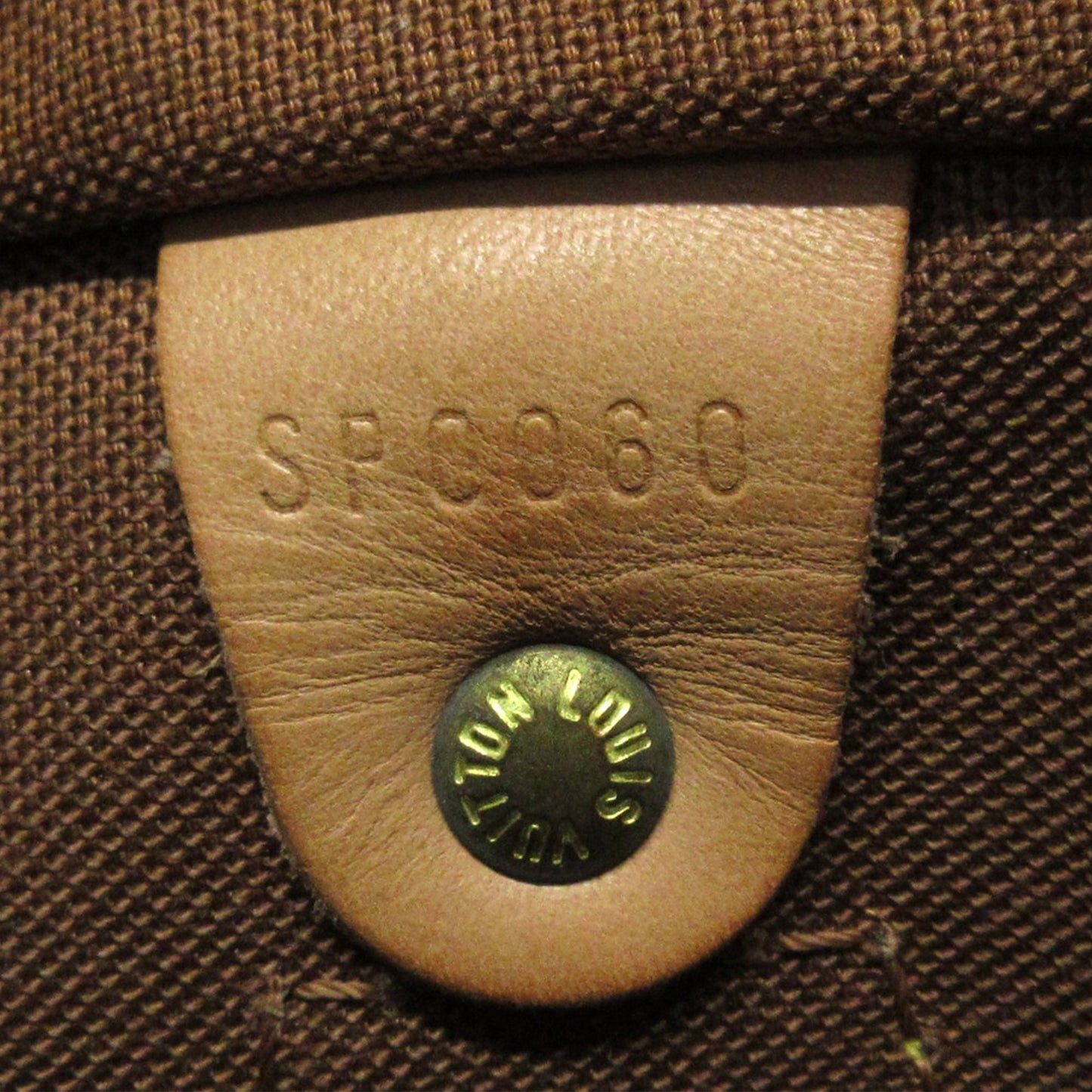 Brown Louis Vuitton Monogram Speedy 25 Boston Bag
