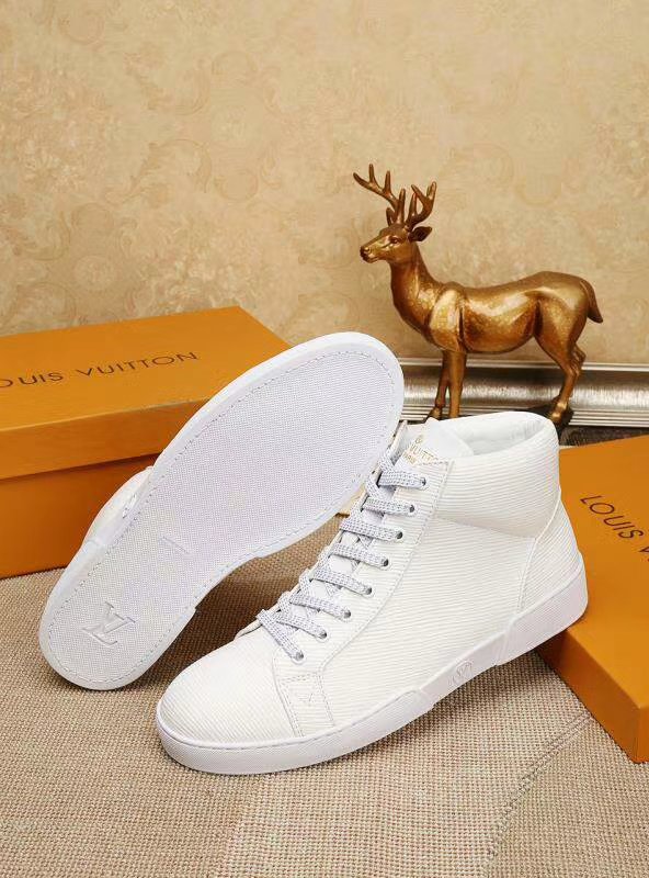 GLM - LUV HIgh Top LaGLM Up White Sneaker