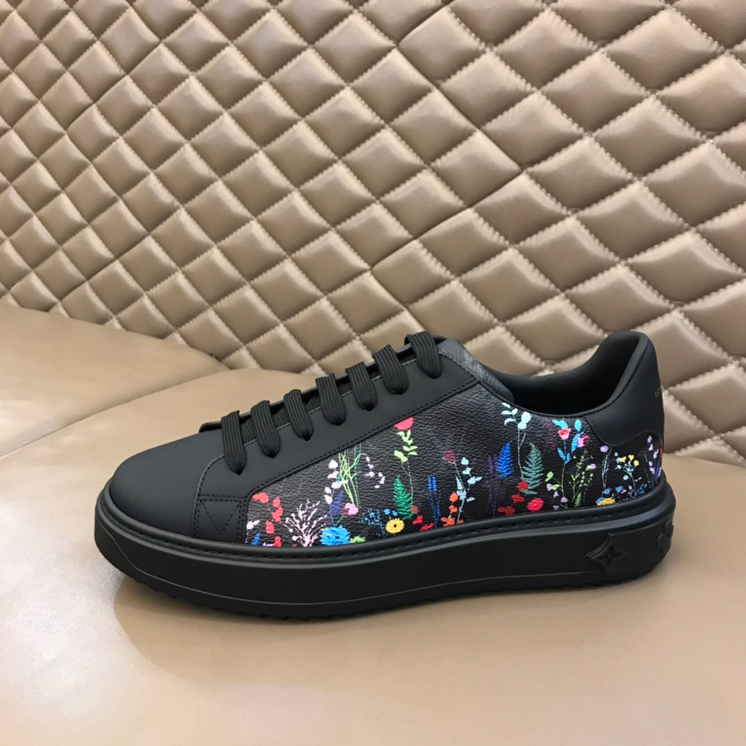 GLM - LUV  Time Out Black Yellow Sneaker