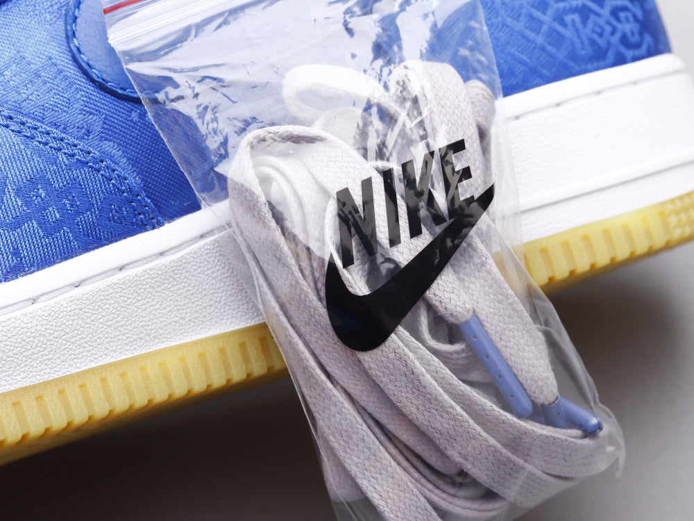 GLM - CLOT blue silk