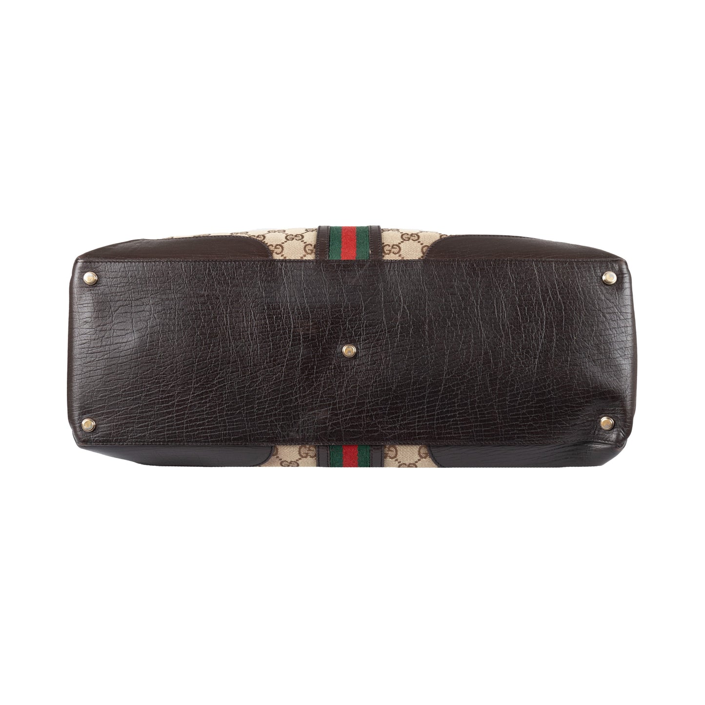 Gucci Monogram Canvas Junco Tote Bag - '00s