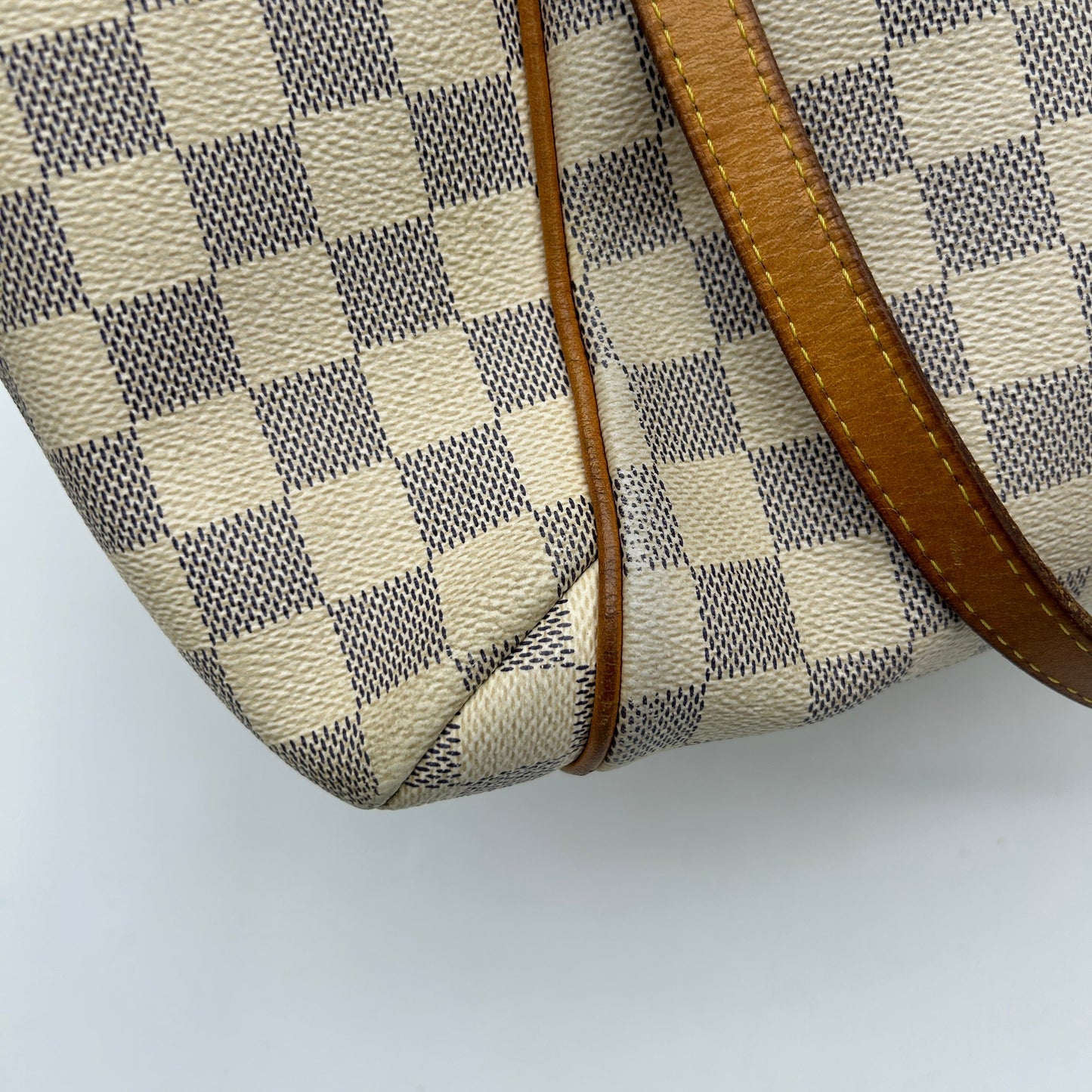 Louis Vuitton Damier Azur Totally PM Tote Bag Beige