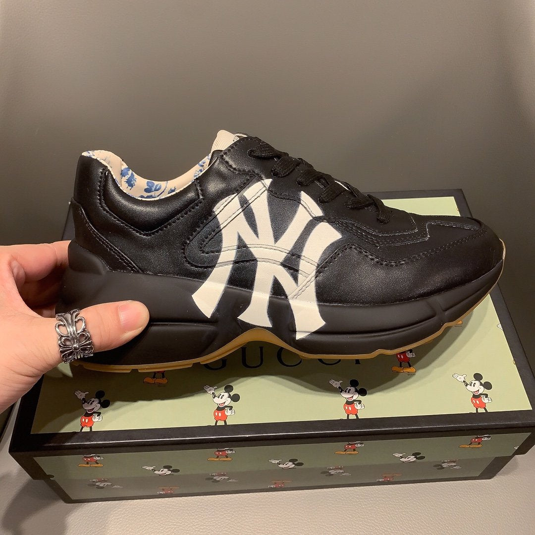 GLM-GCI  RHYTON VINTAGE TRAINER NY BLACK SNEAKER 139