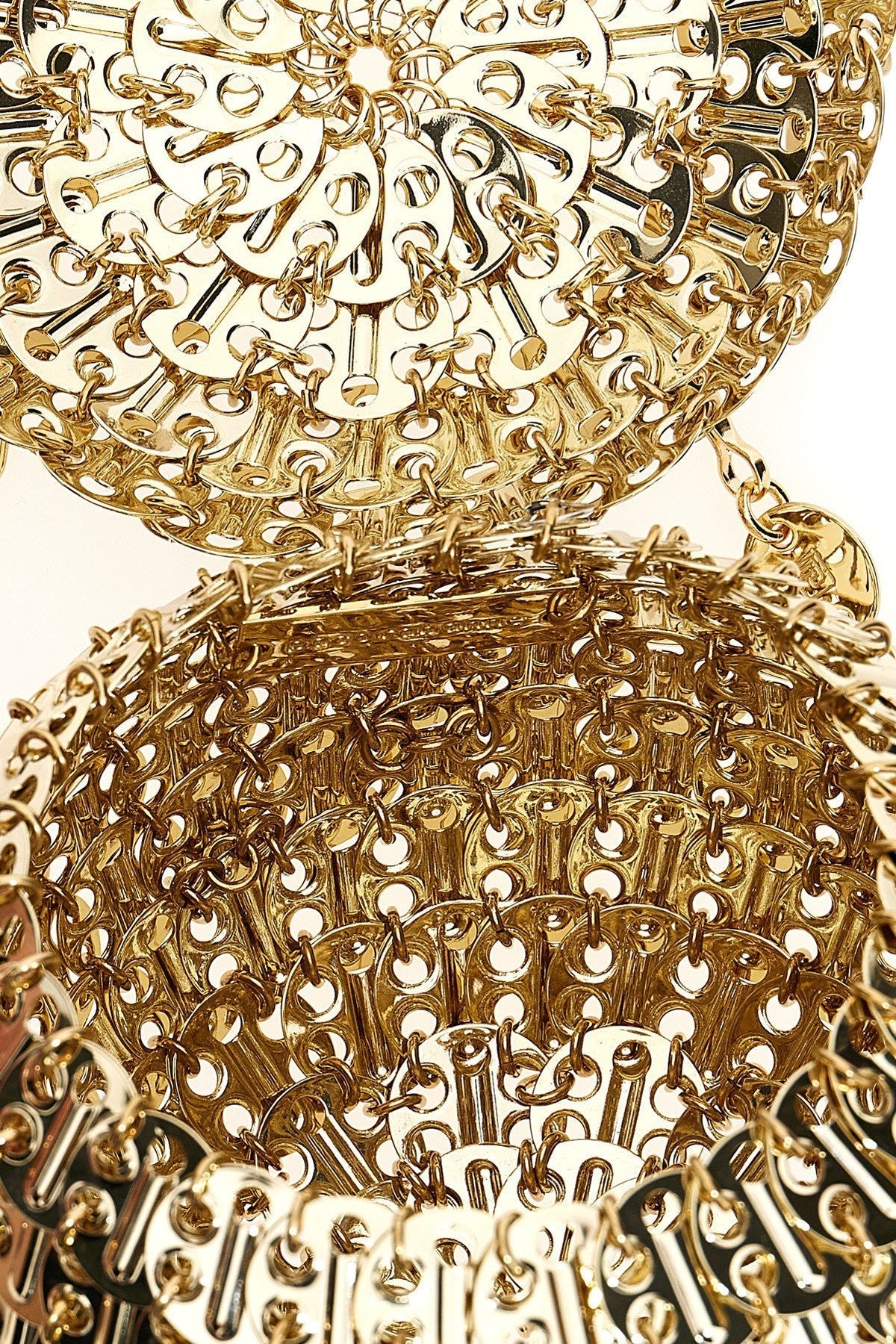 Rabanne Women 'Small 1969 Gold Ball-Shaped' Handbag