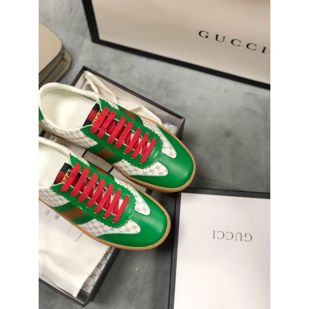 GLM-GCI  Screener Leather green Sneaker 091