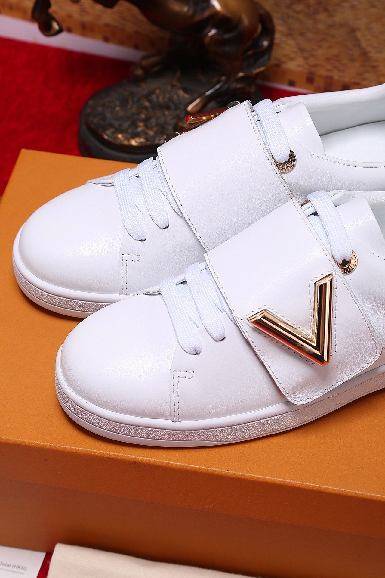 GLM - LUV Font Row White Sneaker
