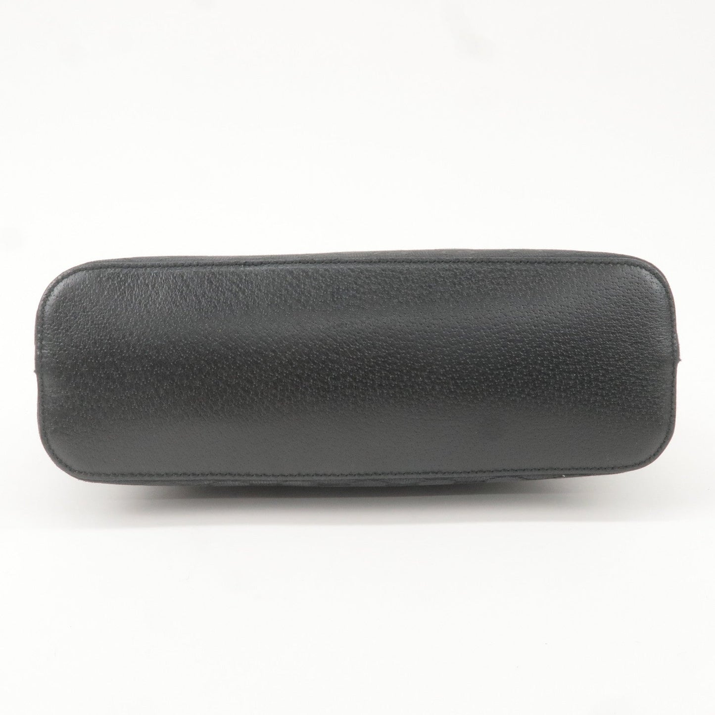 GUCCI GG Monogram Canvas Leather Shoulder Bag Black 115003