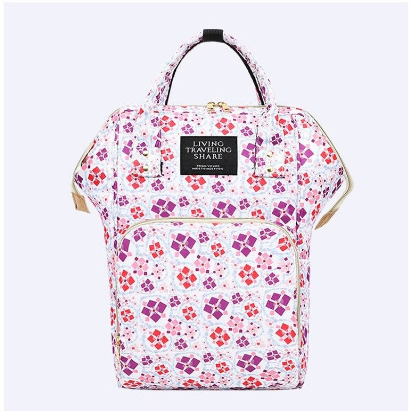 Nylon Large Capacity Waterproof Diaper Bags