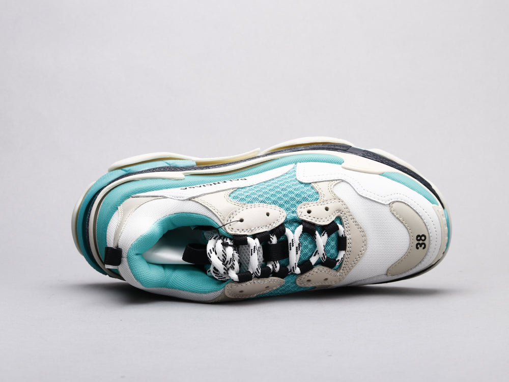 GLM - Bla Triple S Tiffany Green Sneaker