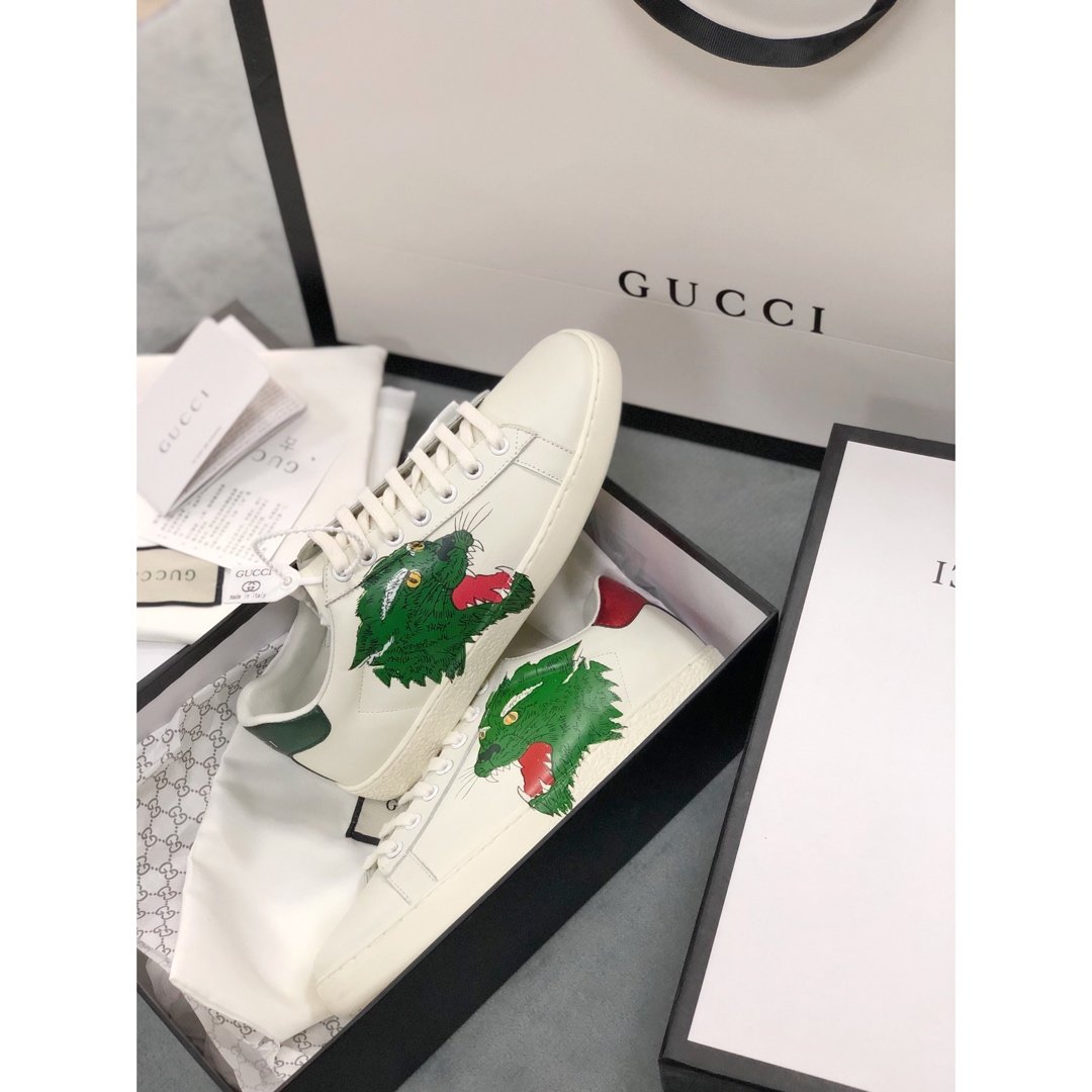 GLM-GCI  Ace Mystic  dragon  White Sneaker 101