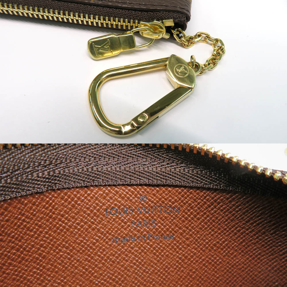 Louis Vuitton Card Keycase Pochette M62650 Coin Case Monogram Brown G  Leather Wallet Small  MensNew