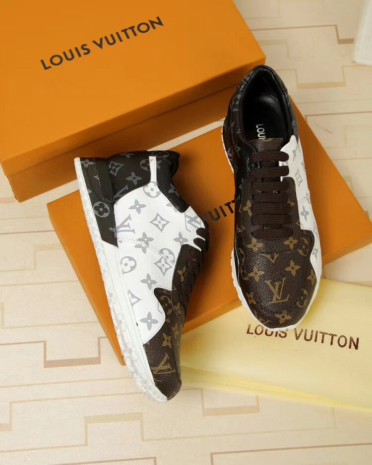 GLM - LUV Run Away Brown White Sneaker