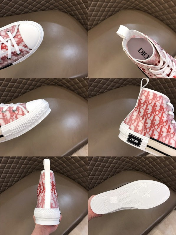 GLM - DIR B23 Orange HIGH-TOP SNEAKER