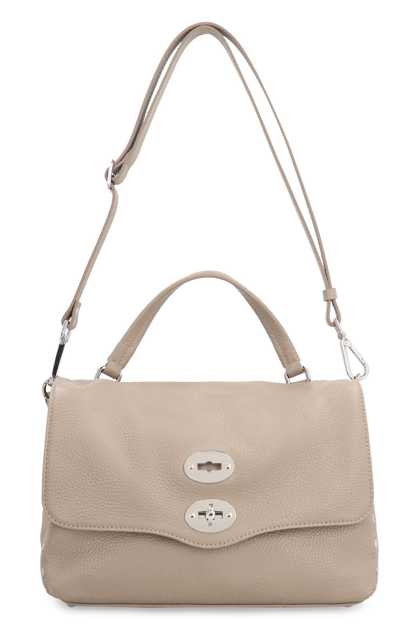 POSTINA S LEATHER HANDBAG