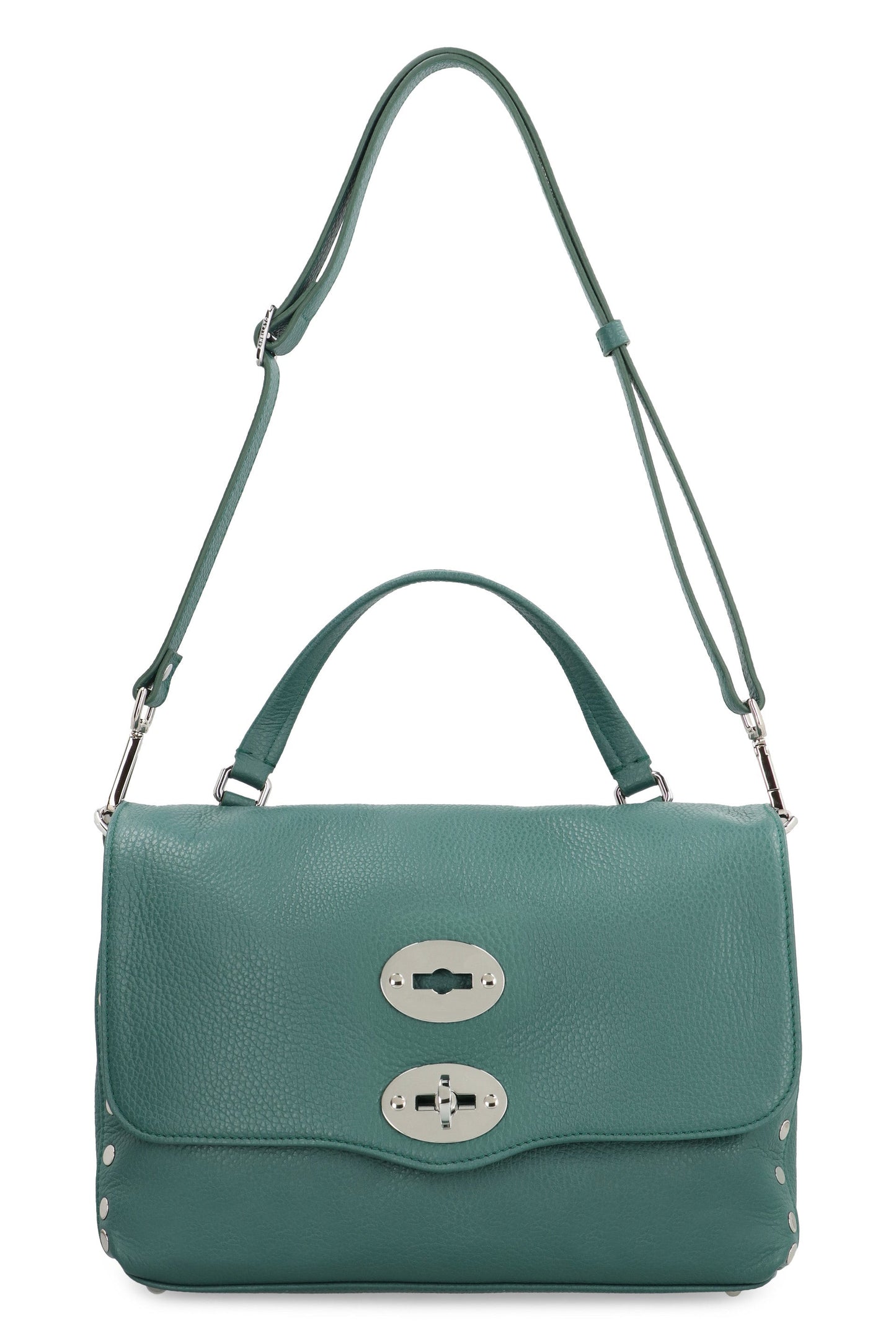POSTINA S LEATHER HANDBAG
