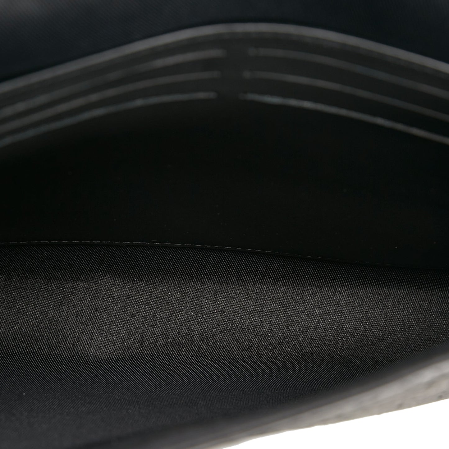 Black Louis Vuitton Monogram Taurillon Pochette Steamer Clutch Bag