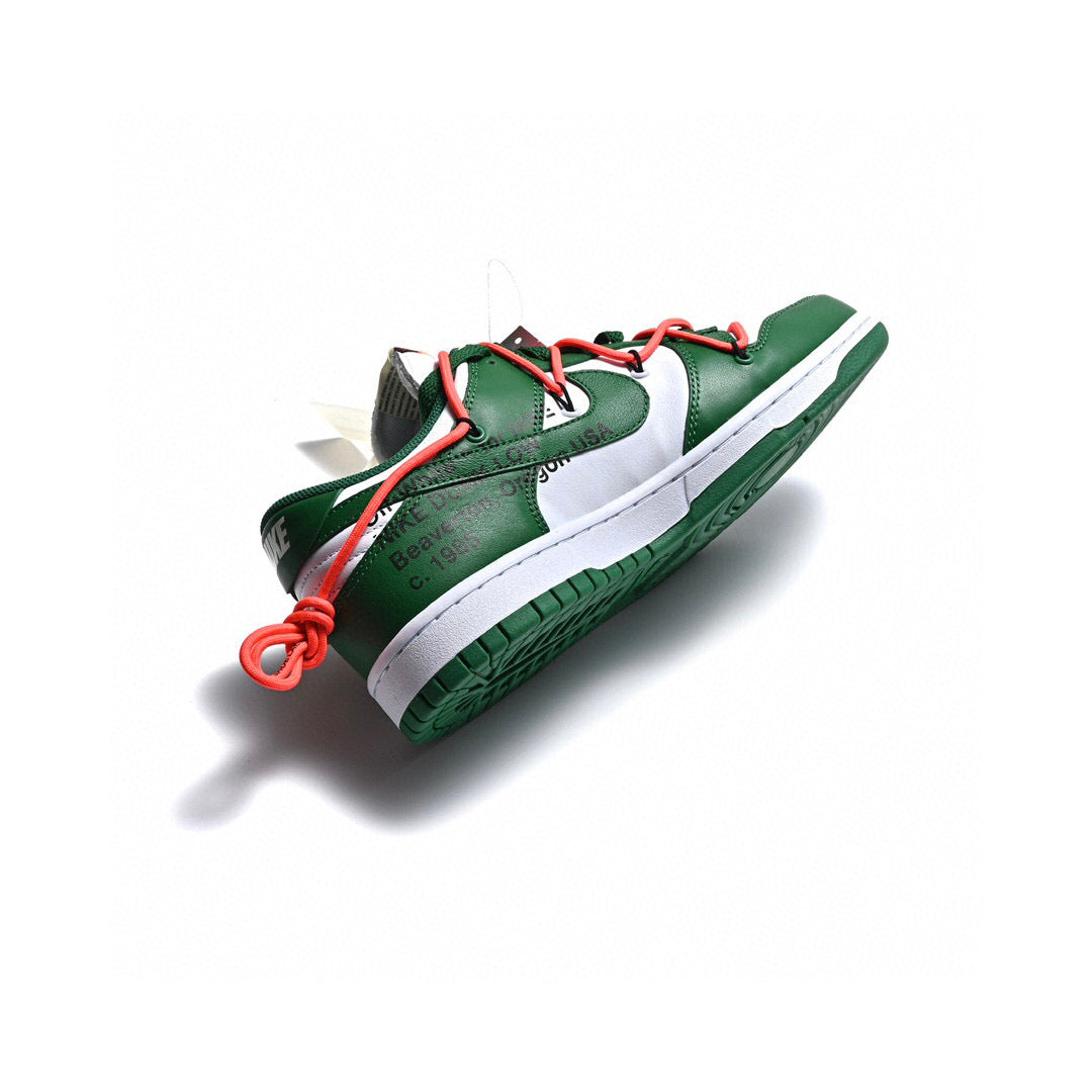 GLM - OW x Dunk white and green