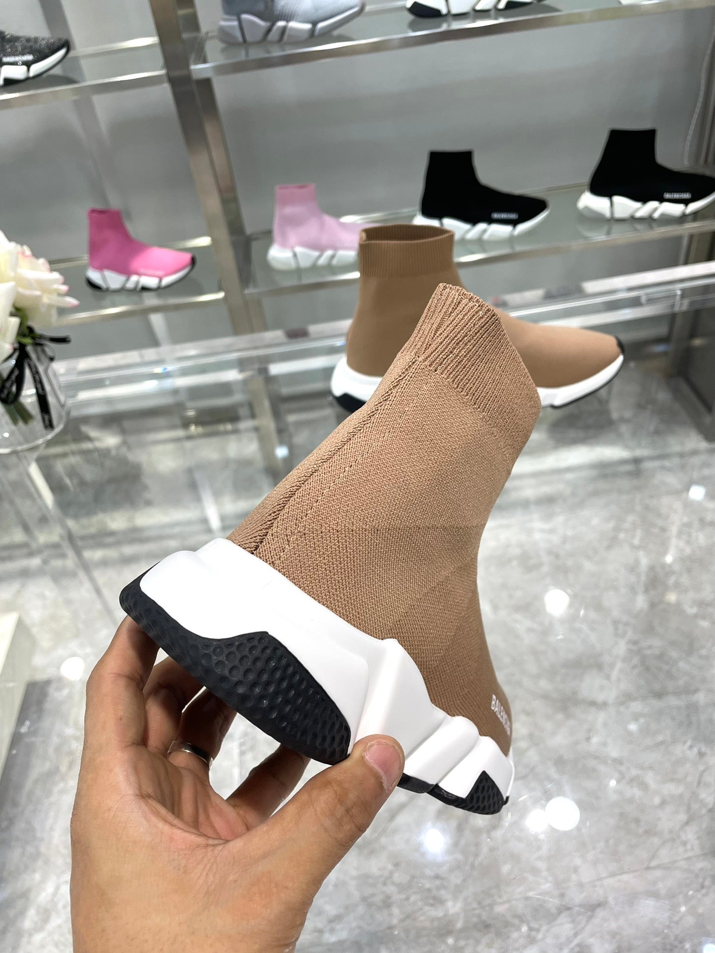 GLM - Bla Speed Stretch Knit High Top