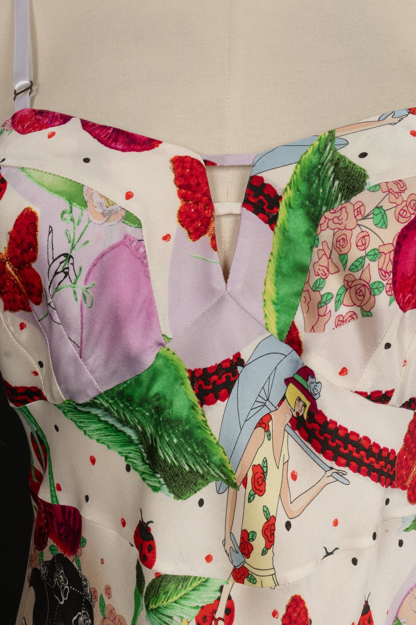 Robe imprimÃƒÆ’Ã‚Â©e Galliano