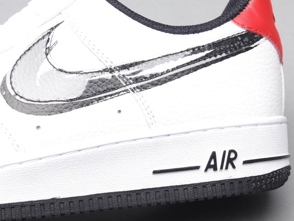 GLM - AF1 black and white brush