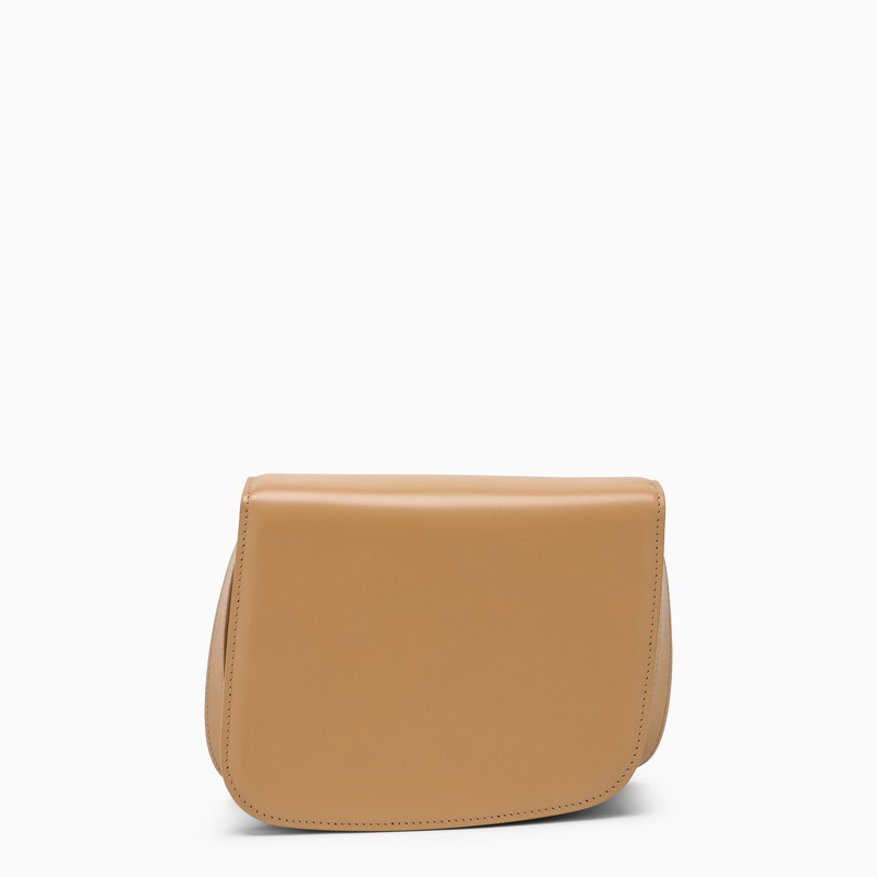 Ferragamo Fiamma S Camel-Coloured Shoulder Bag Women