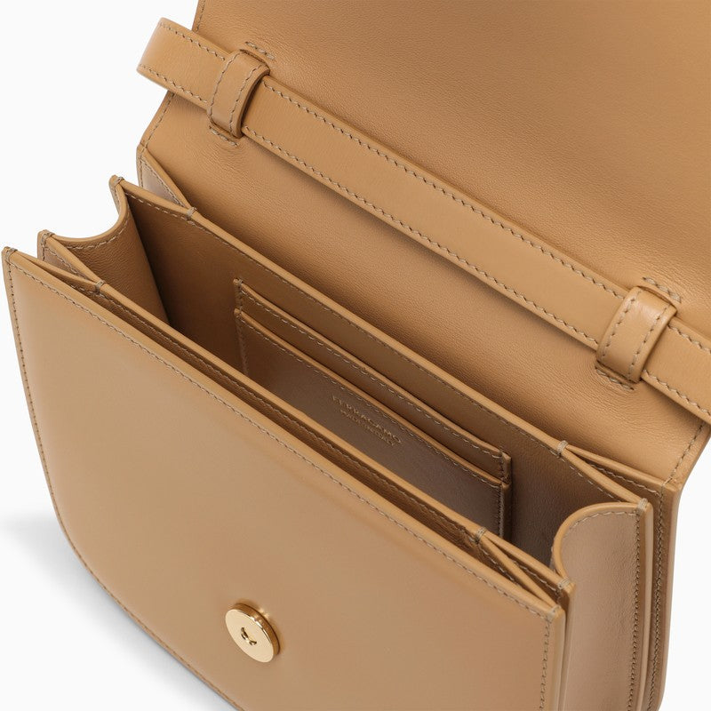 Ferragamo Fiamma S Camel-Coloured Shoulder Bag Women
