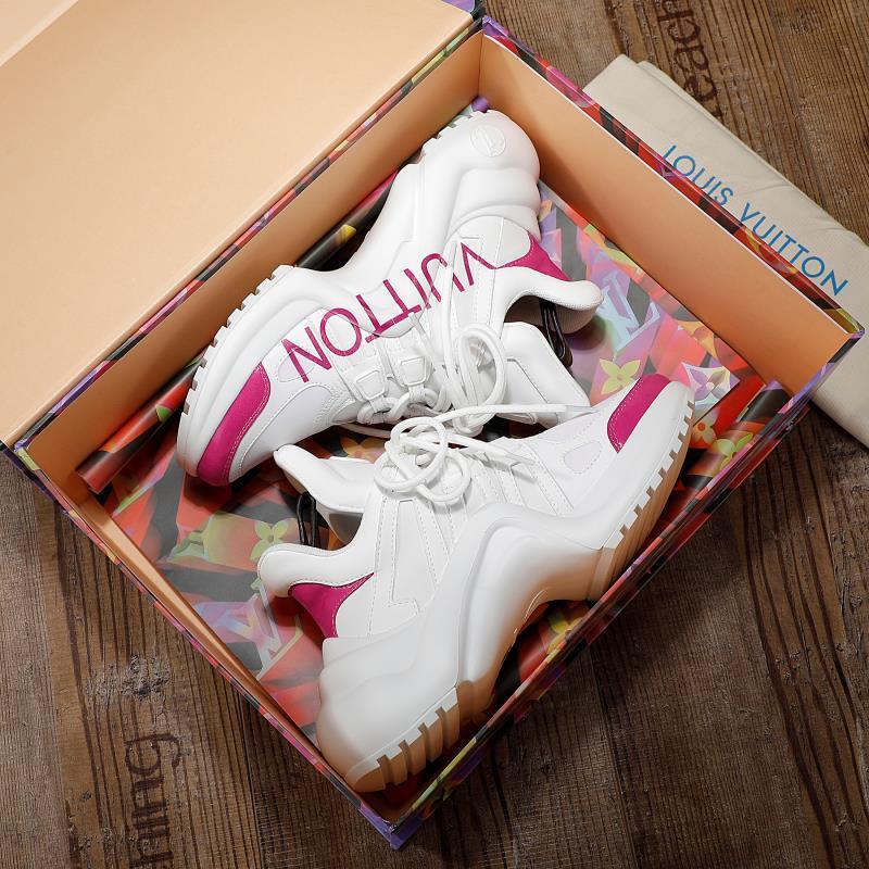 GLM - LUV Archlight White Pink Sneaker